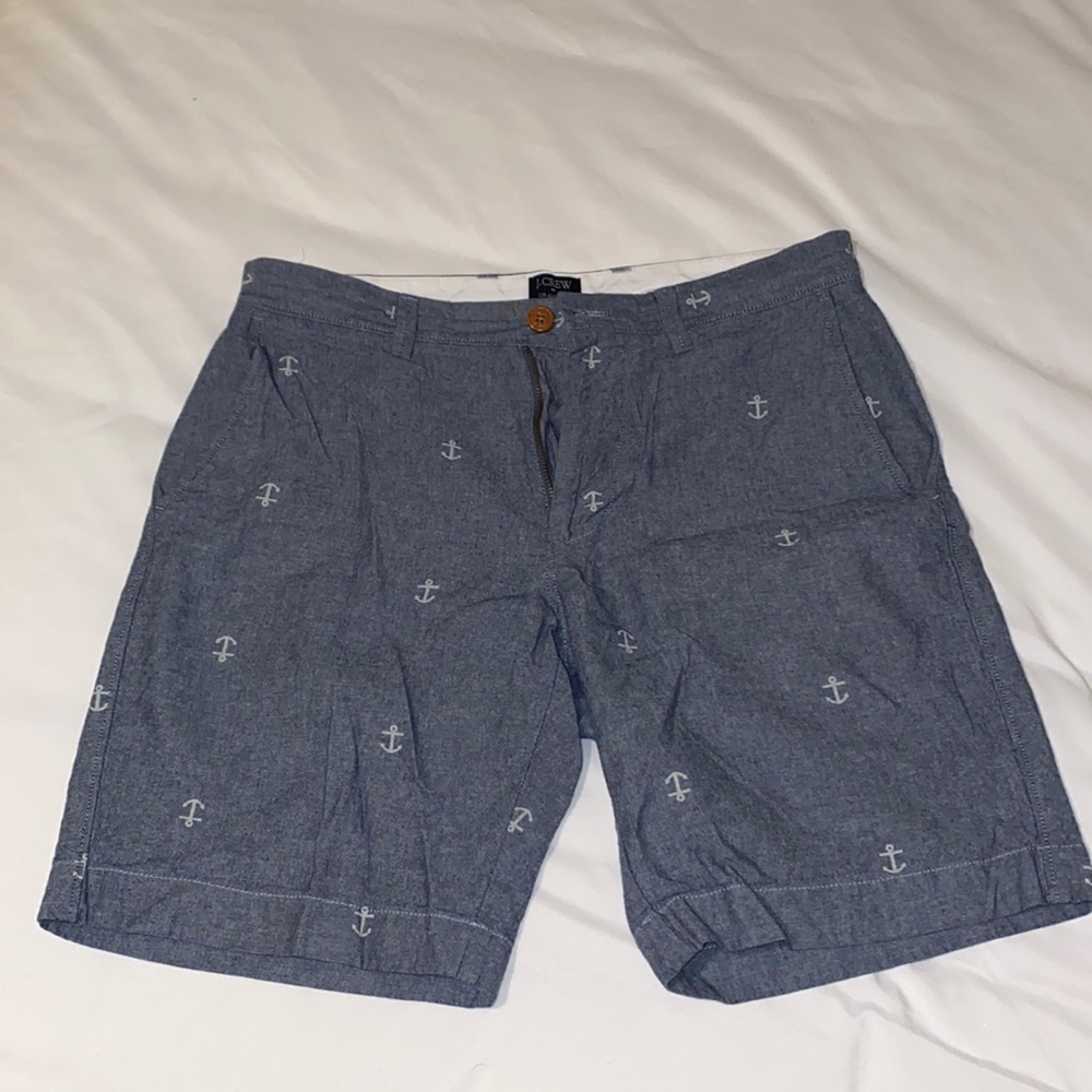 Mens J Crew Anchor Shorts